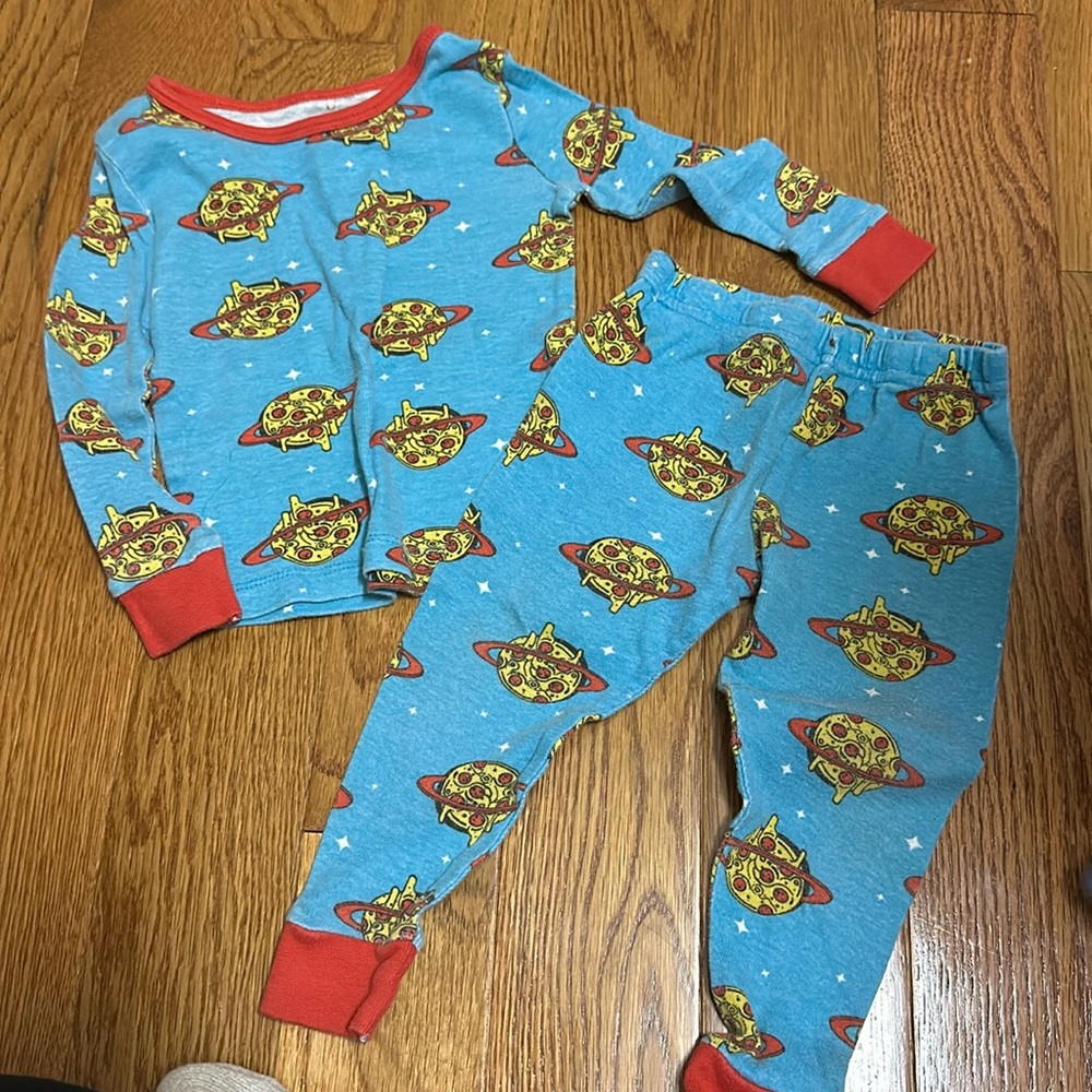 18 month “pizza planet” Jammie’s